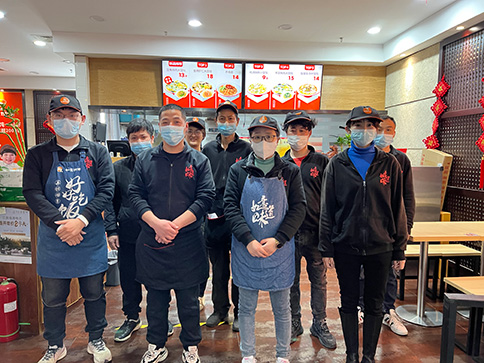 無錫江陰區區域紅燒牛肉面，重慶小面，豌雜面新品培訓并考核通過