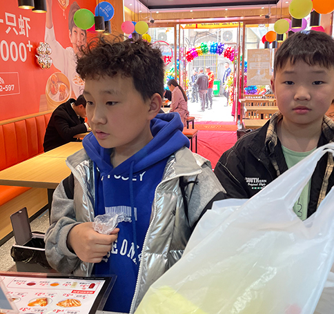 熱烈祝賀湖北仙桃如意餛飩新城壹號新街店盛大開業！