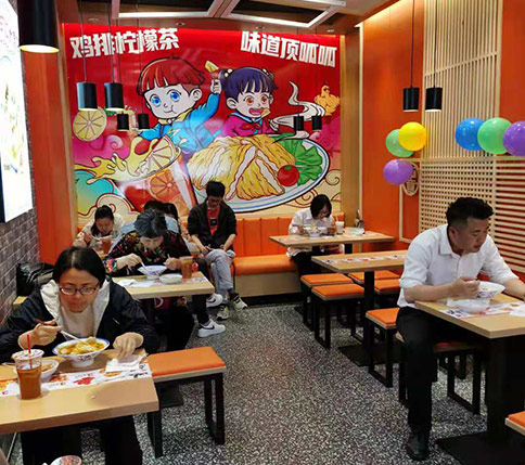 熱烈祝賀江蘇常熟如意餛飩閩江東路店盛大開業！