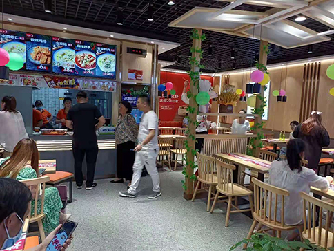 熱烈祝賀湖北黃石如意餛飩光谷金融港店盛大開業