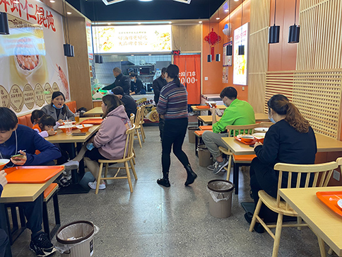 熱烈祝賀江蘇泰州興化如意餛飩吾悅廣場店開業(yè)大吉！